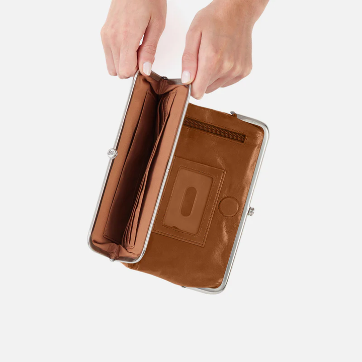 Lauren Clutch Wallet Truffle