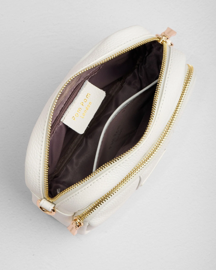 Pom Pom London Original Bag Bright White