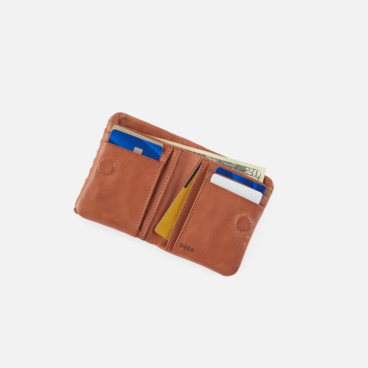 Lumen Mini Wallet in Harvest Wheat