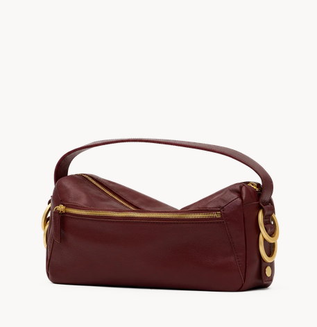 Doxie Medium Cherrywood Pebble Brushed Gold