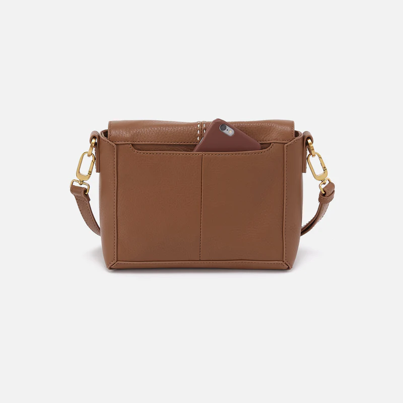 Austin Flap Crossbody Timber Brown