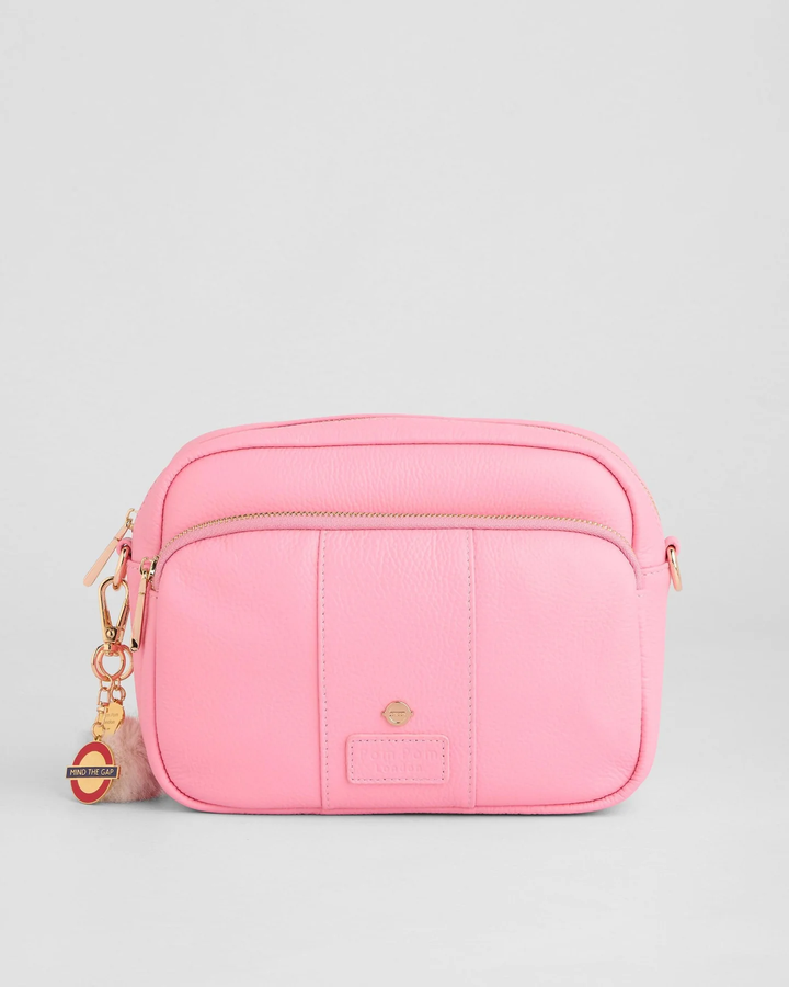 Pom Pom London Original Plus Bag Hammersmith and City Line Pink