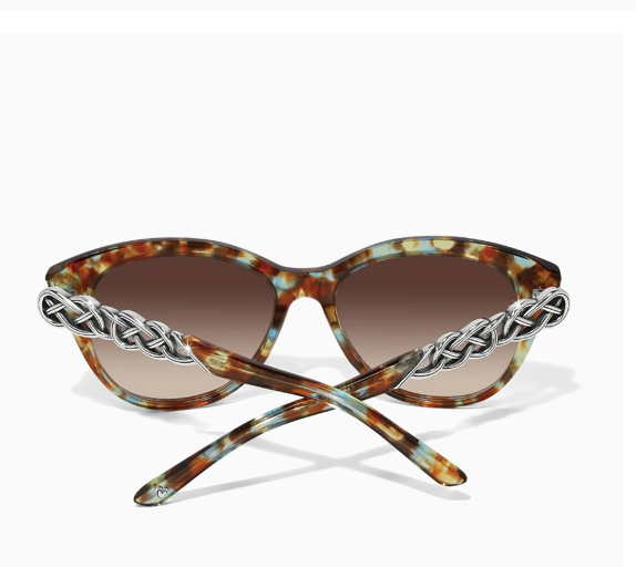 Interlok Braid Sunglasses Blue Havana OS