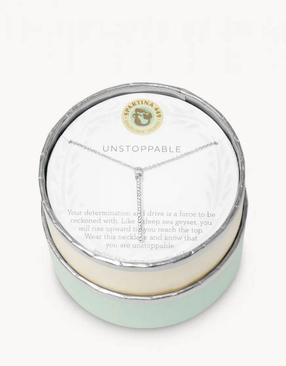 Sea La Vie Necklace Unstoppable/Vertical Bar SIL