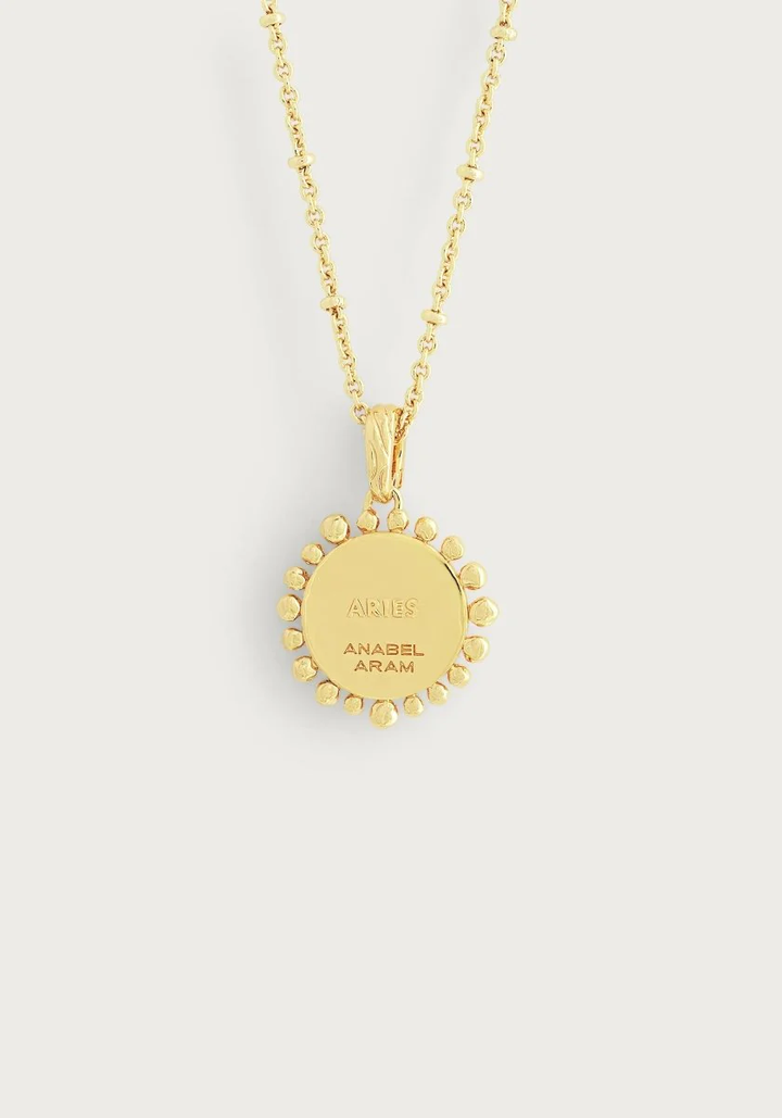 Anabel Aram Zodiac Pendant Necklace Aries