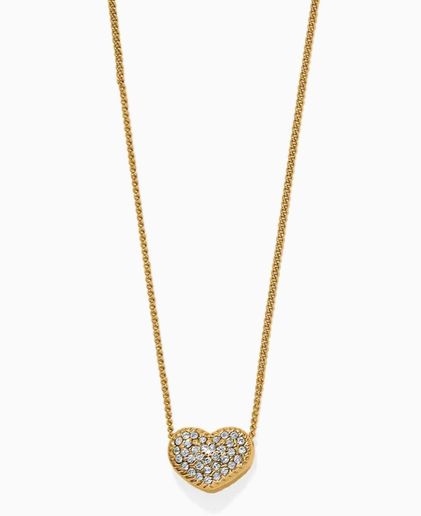 Illumina Celeste Heart Petite Necklace Gold