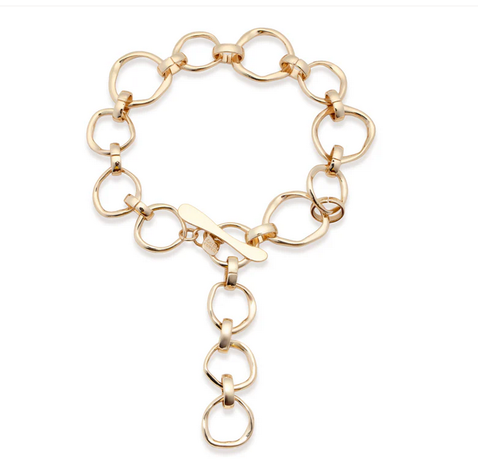 Kirby Open Link Gold Chain Necklace