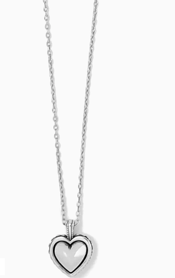 Pretty Tough Bold Heart Petite Heart Necklace