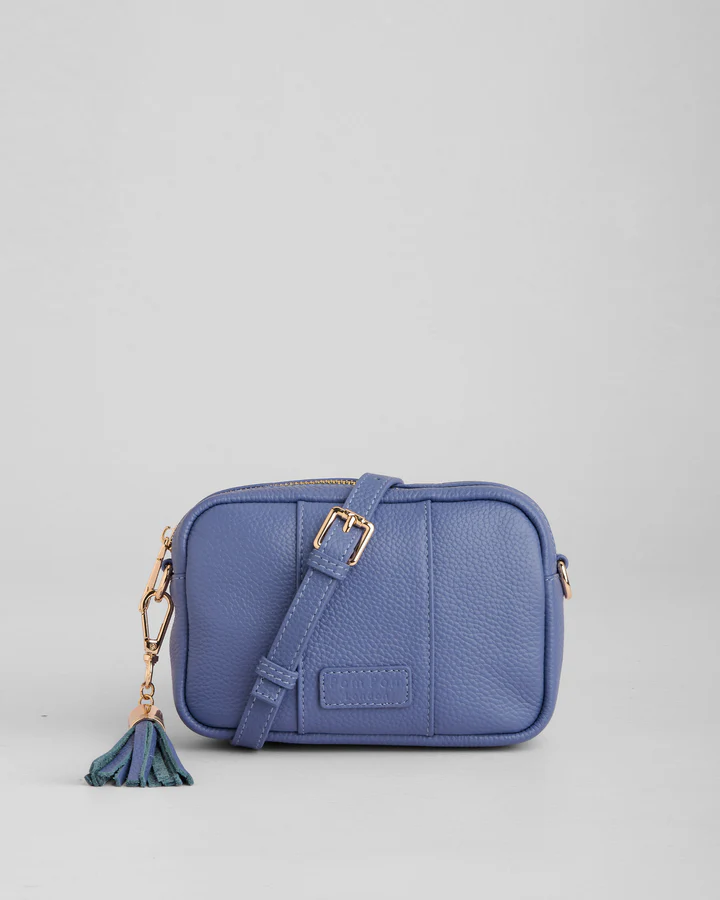 Pom Pom London City Mini Bag Lupin Blue