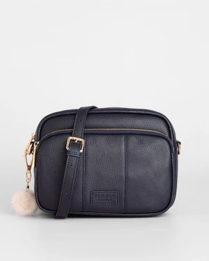 Pom Pom London Original Plus Bag Navy