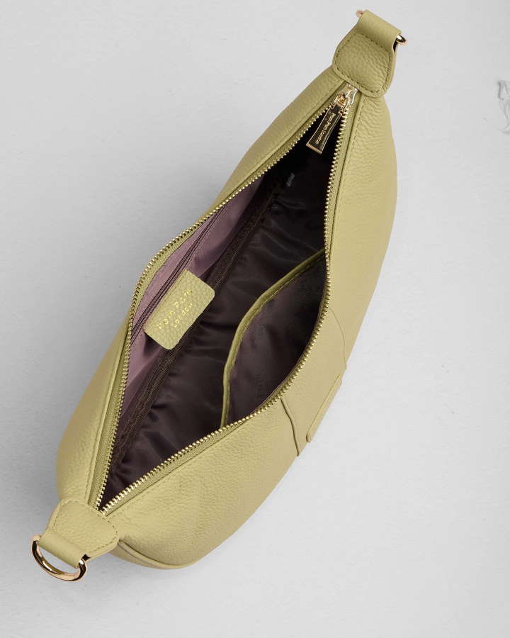 Pom Pom London Sutton Sling Bag Pale Fern