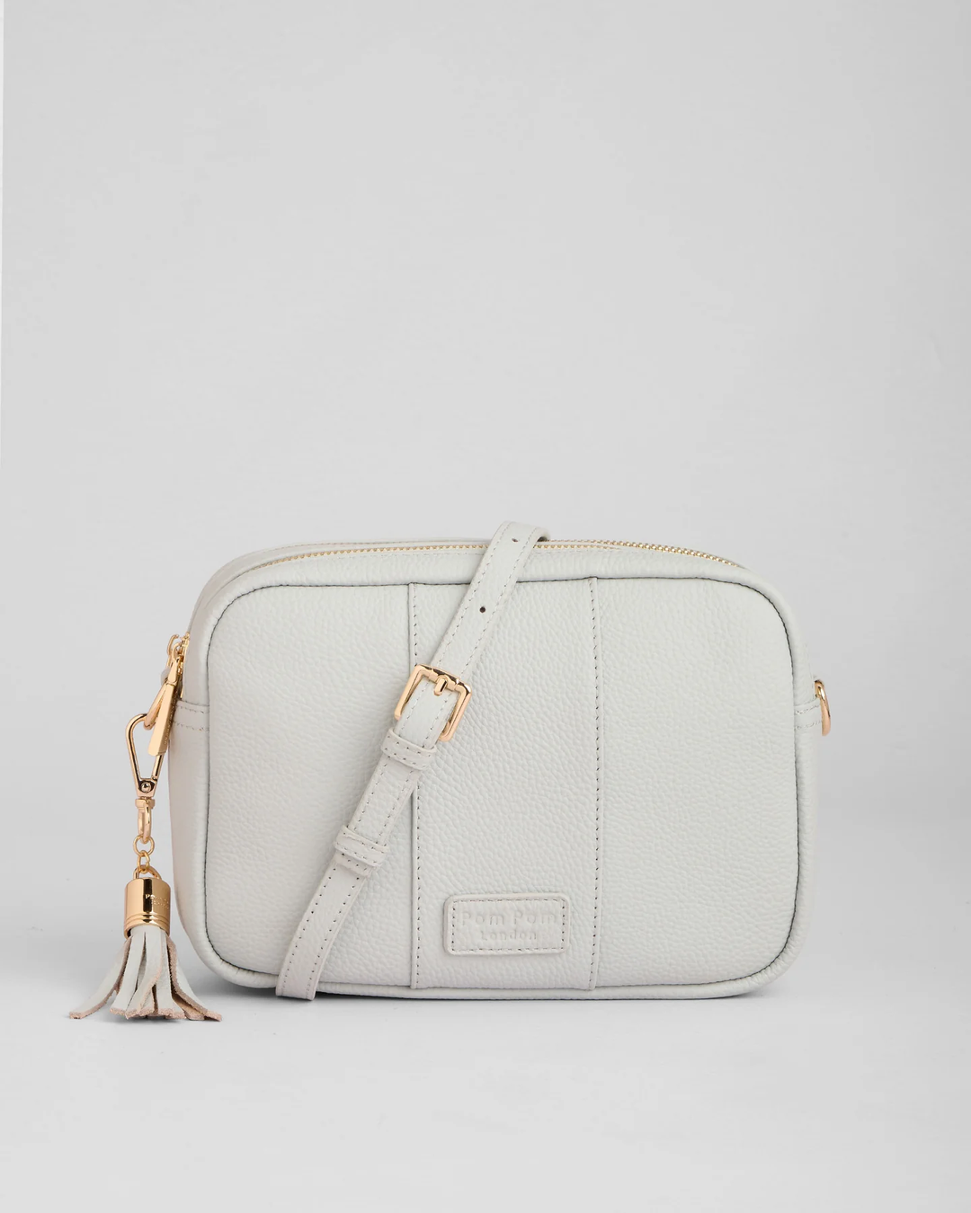 Pom Pom London City Duo Bag Salt Grey