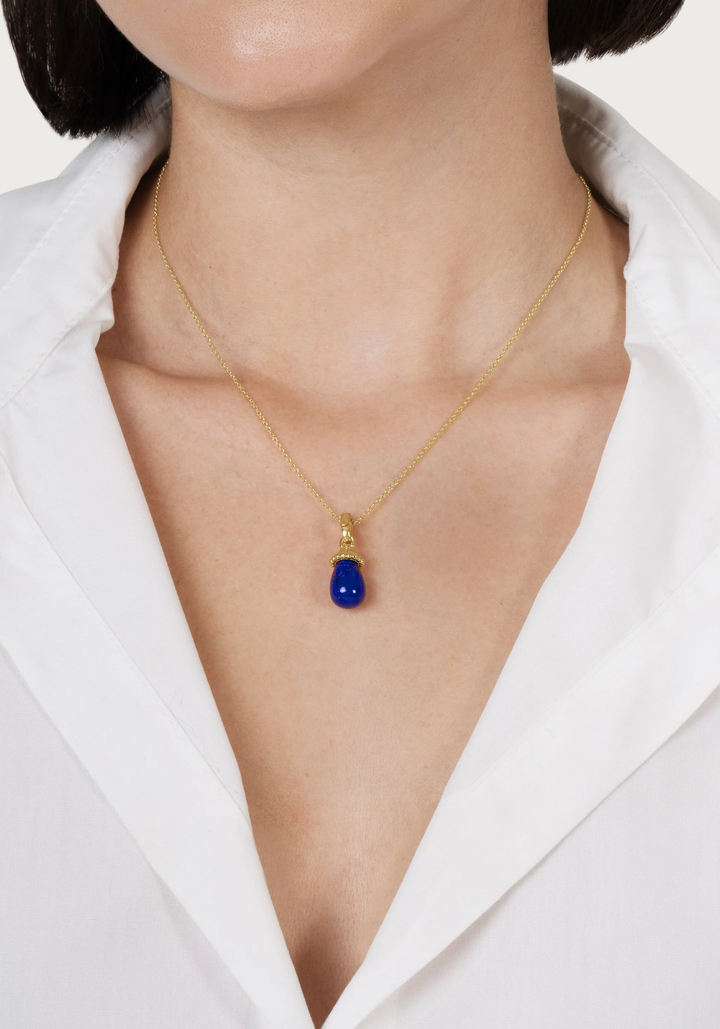 Anabel Aram Forza Stone Drop Charm Lapis