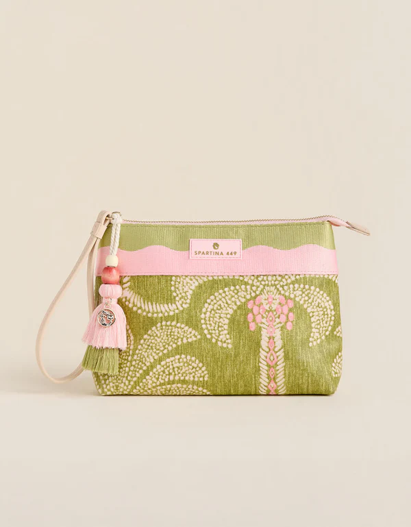 Carina Wristlet Castillo Green Palms