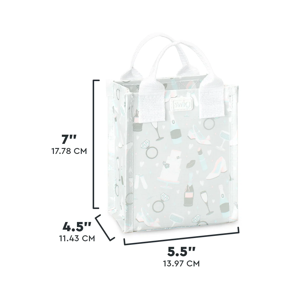 Bride to Be Reusable Gift Bag Mini