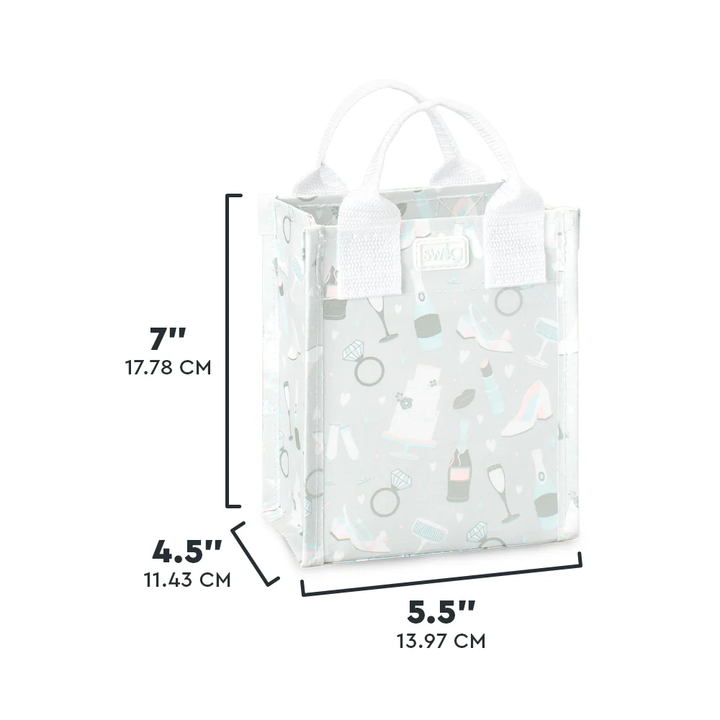 Bride to Be Reusable Gift Bag Mini