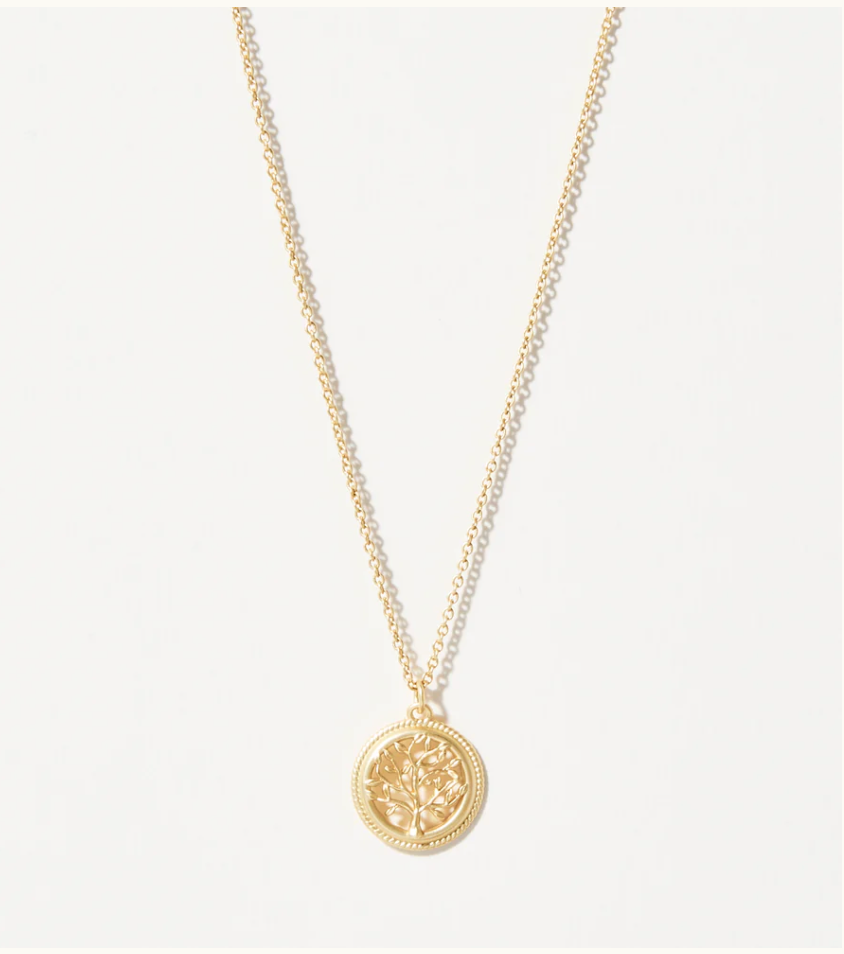 Sea La Vie Flourish/Tree of Life Necklace Silver