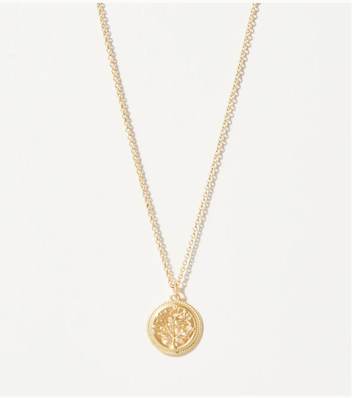 Sea La Vie Flourish/Tree of Life Necklace Silver