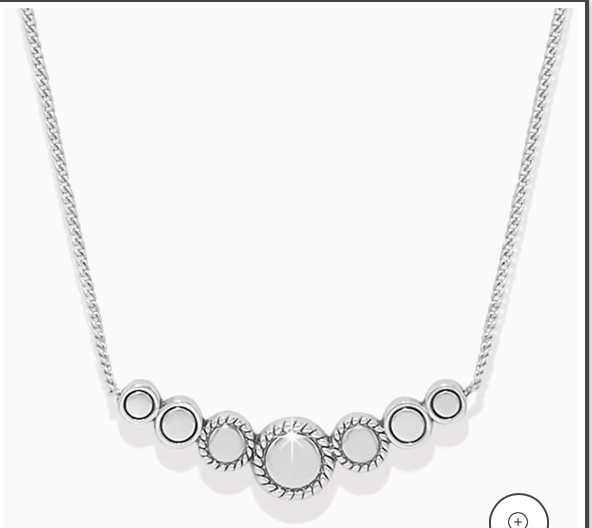 Illumina Celeste Bar Silver Necklace