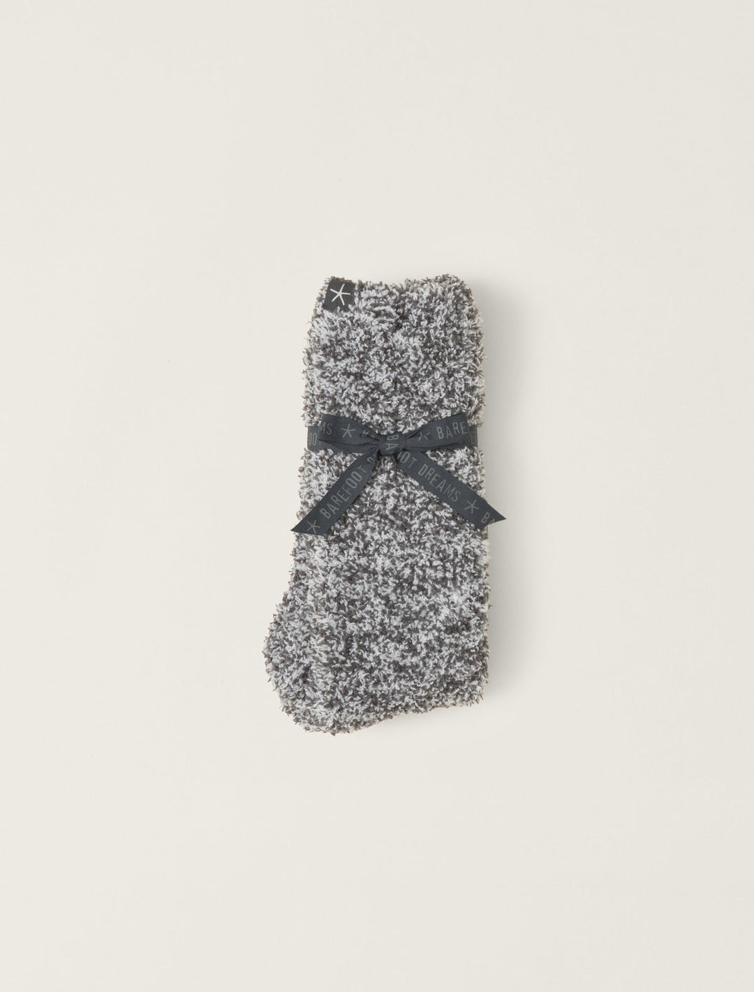 Cozy Chic Heathered Socks Slate Blue White