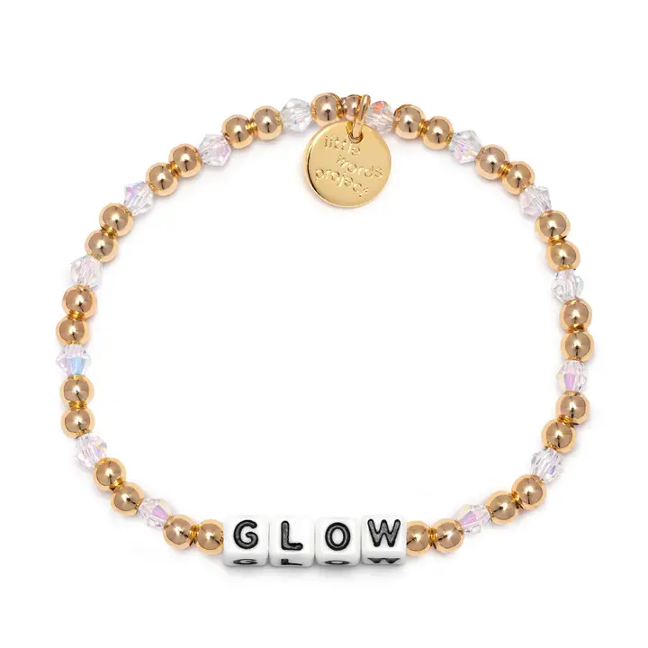 Glow Beaded Bracelet Golden Hour