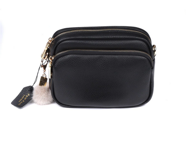 Pom Pom Mayfair Bag Black