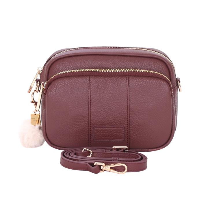 Pom Pom Original Bag Deep Burgundy