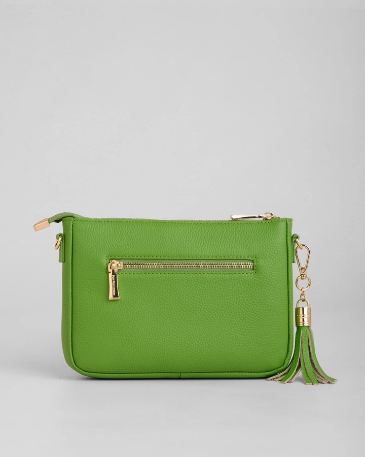 Pom Pom London City Slim Bag Frog Green