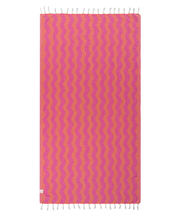 Rumble Waves Turkish Beach Towel