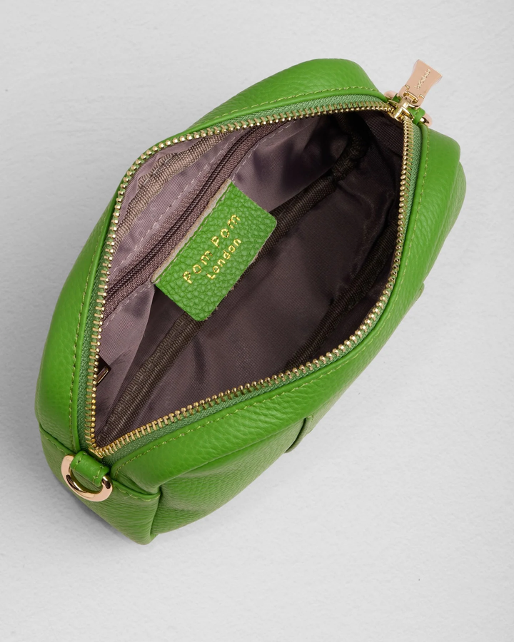 Pom Pom London City Mini Bag Frog Green