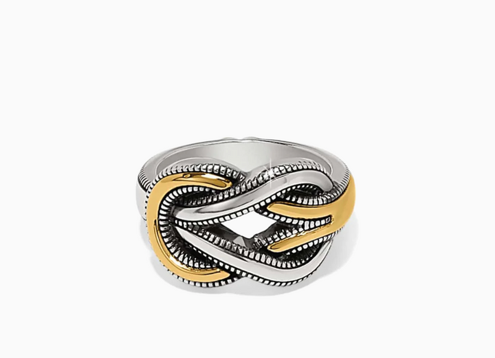 Interlok Harmony Two Tone Ring