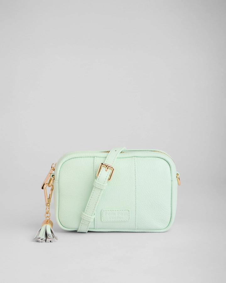 Pom Pom London City Mini Bag Spearmint
