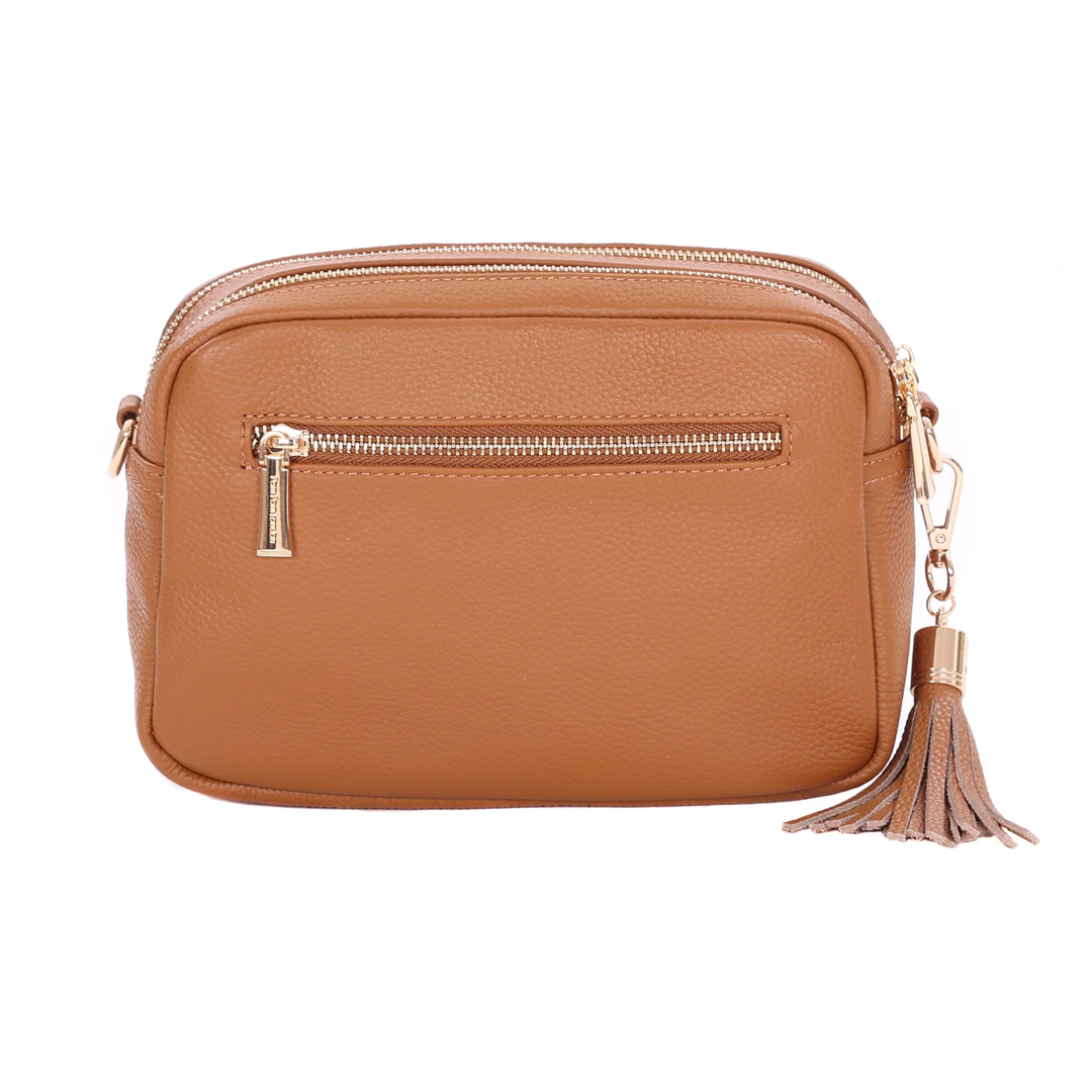 Pom Pom London City Duo Bag Maple
