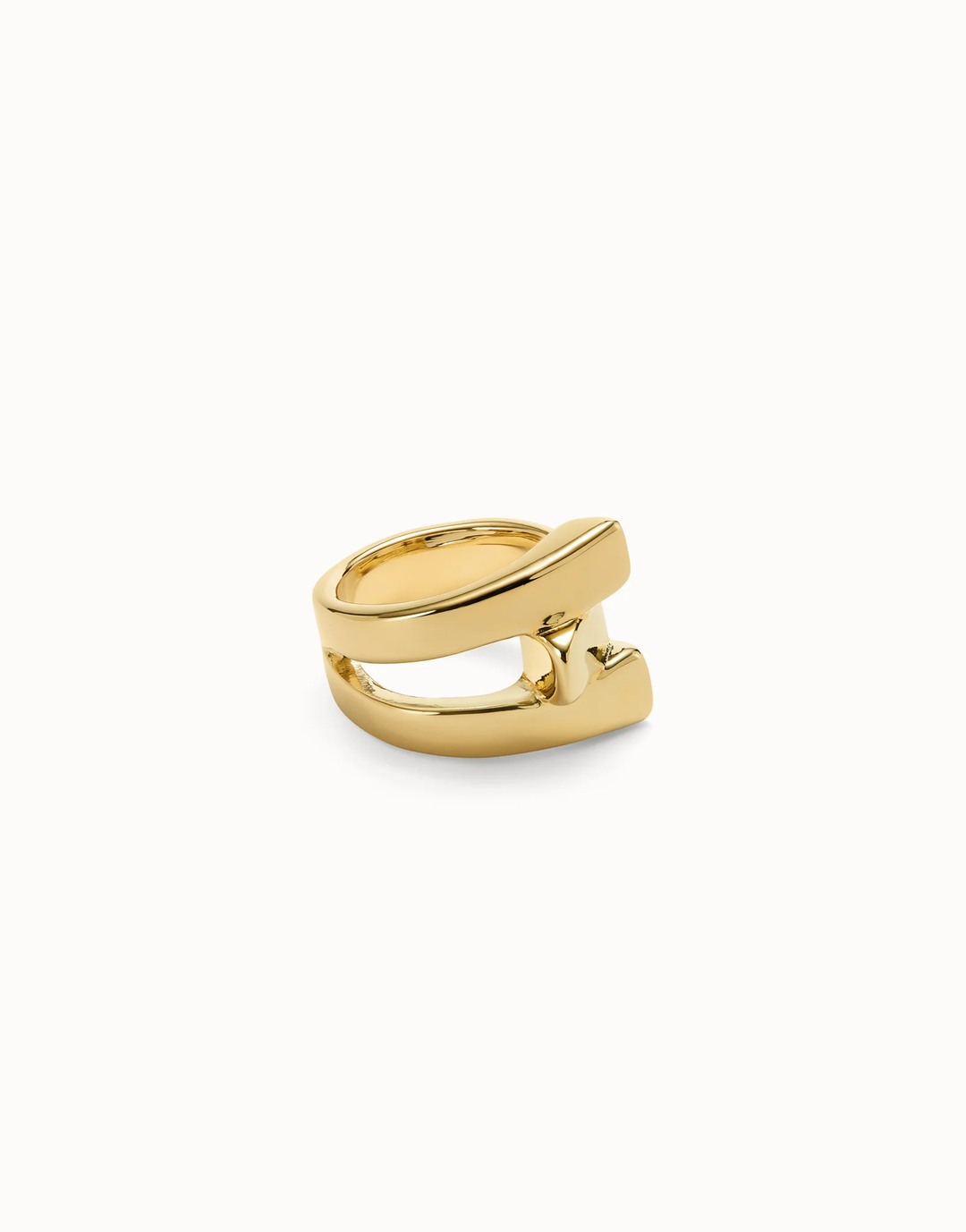 Ser Original Smooth Rectangular Ring Size 7.5
