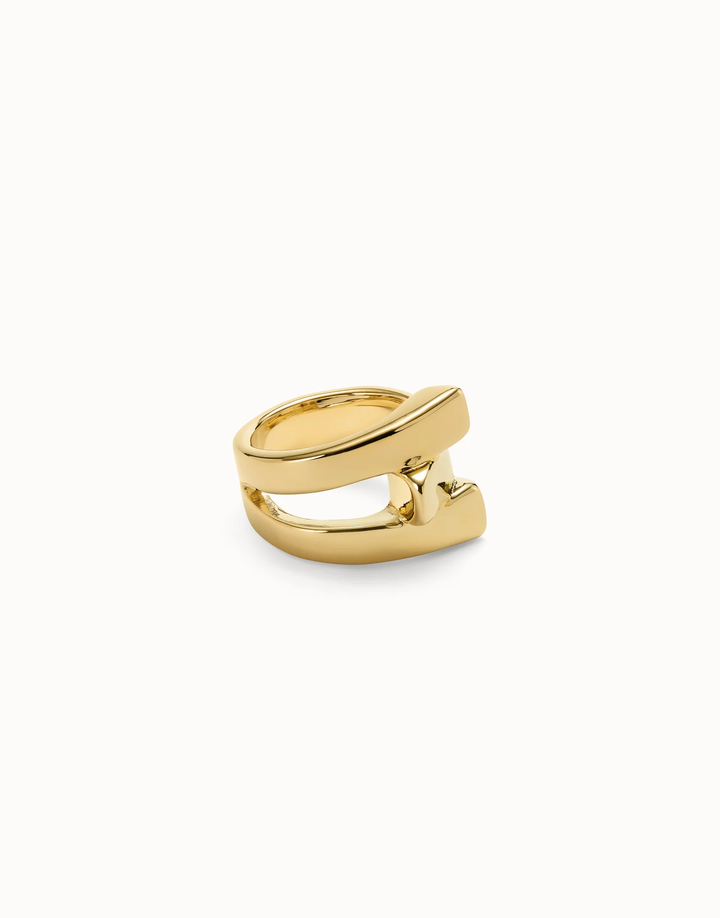 Ser Original Smooth Rectangular Ring Size 7.5