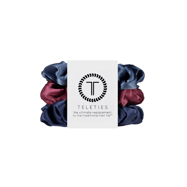 Autumn Assortments Large 3 Pack Silk Scrunchies