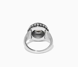 Pretty Tough Bold Stud Ring Silver 7