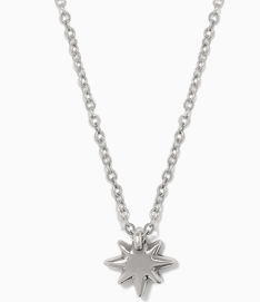 Enchanting Star Silver Necklace