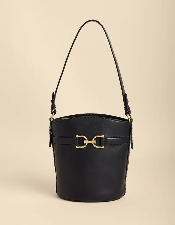 Siren Eva Bucket Bag Black