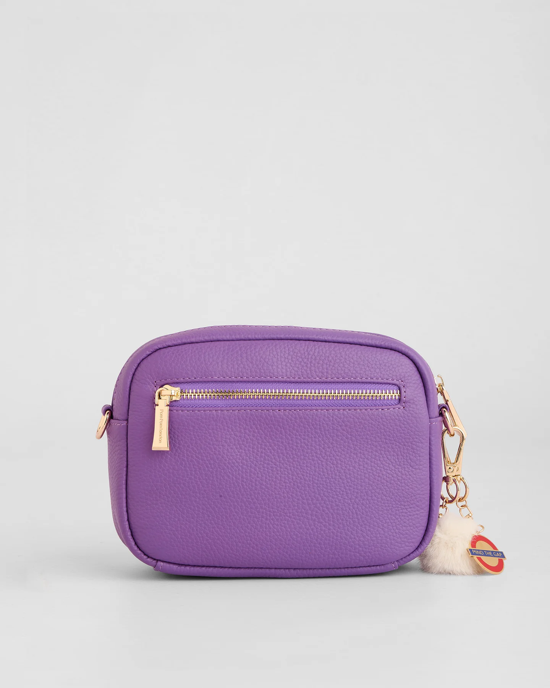 Pom Pom London Original Bag Elizabeth Line Purple