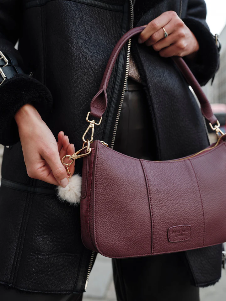 Edgware  Bag Deep Burgundy