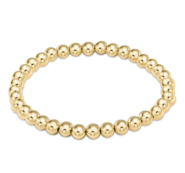 Classic Gold 5mm Bead Bracelet