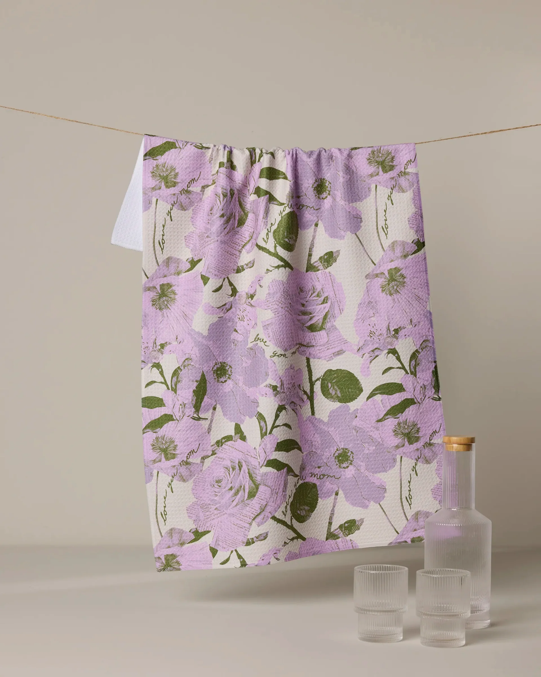 Love U ForeverKitchen Tea Towel