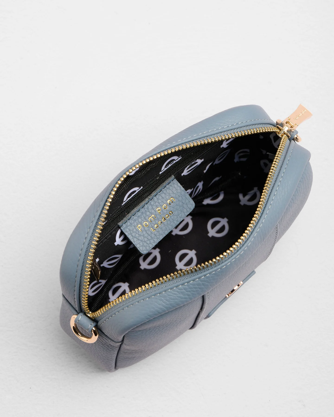 Pom Pom London City Mini Bag Jubilee Line Grey