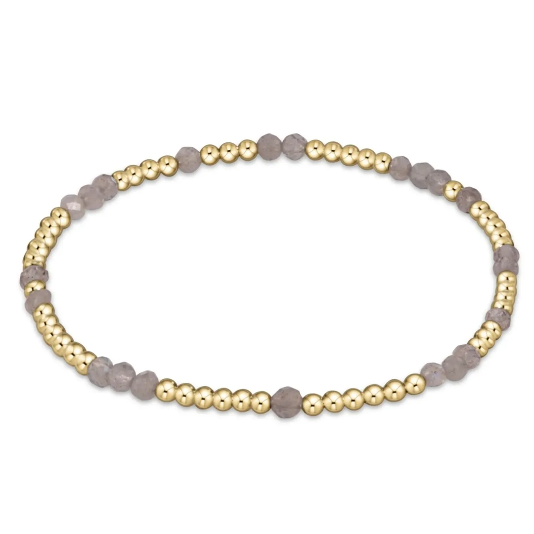 Hope Unwritten Gemstone Bracelet- Labradorite