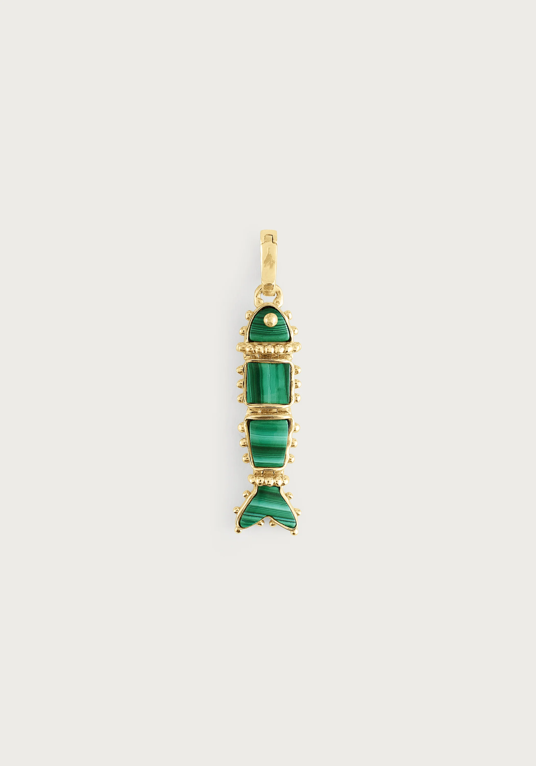 Anabel Aram Milos Stone Fish Charm