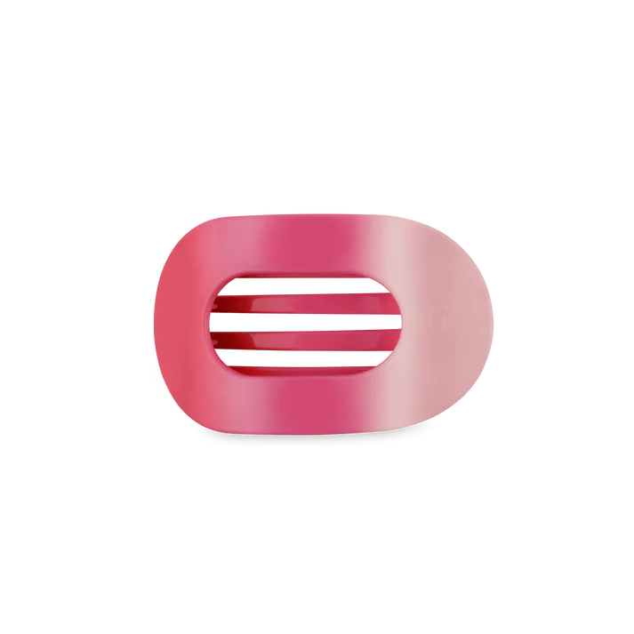Small Flat Round Clip Kiss and Tell