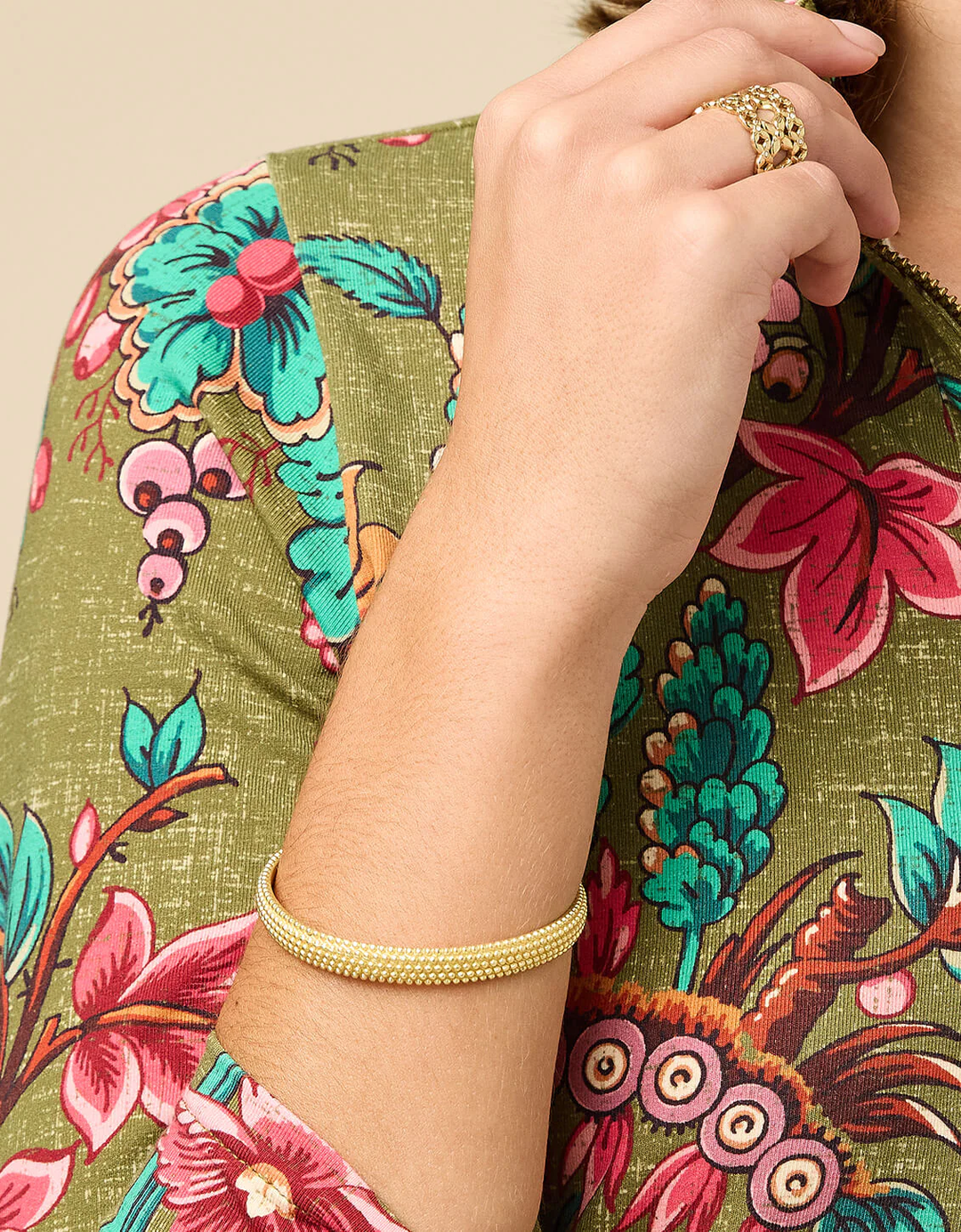 Mercer House Skinny Cuff Gold
