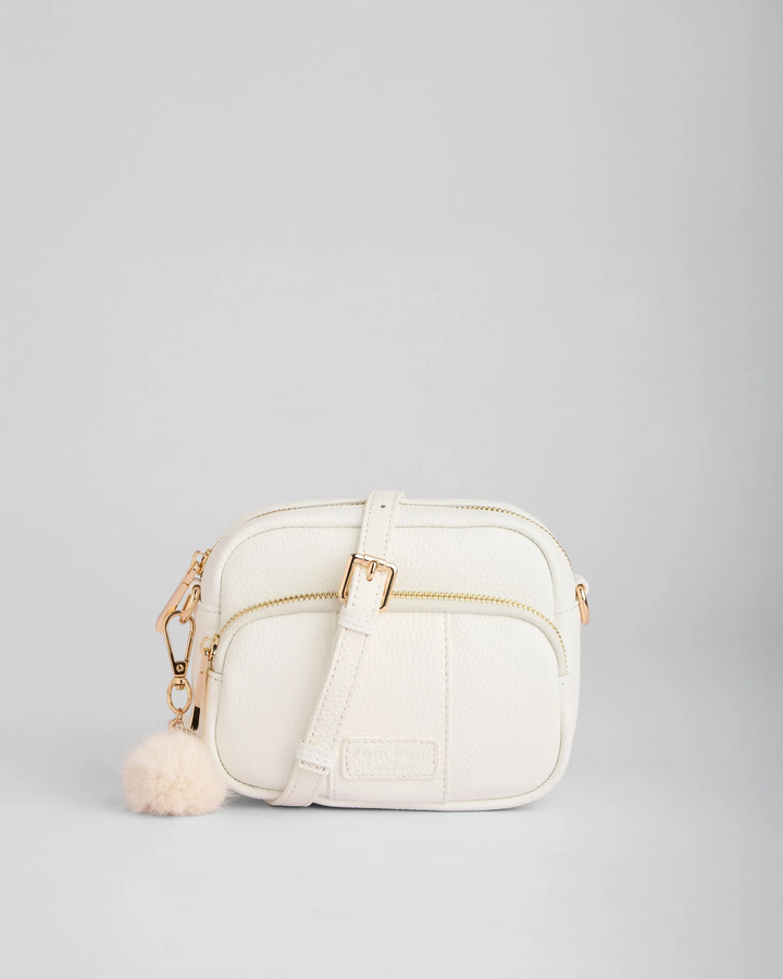 Pom Pom London Original Mini Bag Bright White