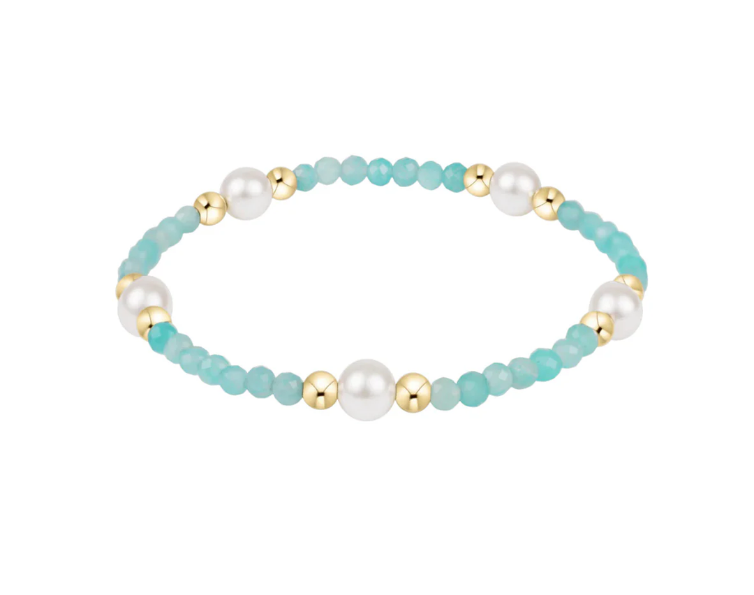Purpose Pearl 6mm Gem Bracelet Amazonite